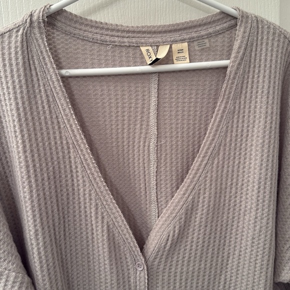 ROXY waffle Henley - Picture 2 of 4